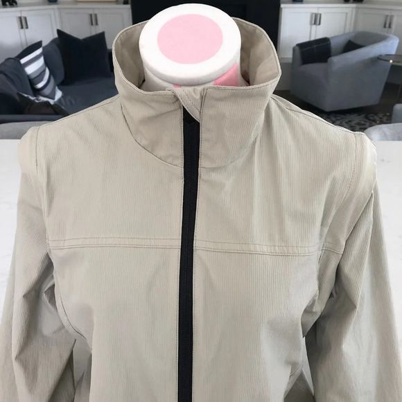 Tilley Endurable Canada Full Zip Nylon Jacket/Vest w Detachable Slvs Khaki Sz M - Picture 4 of 16